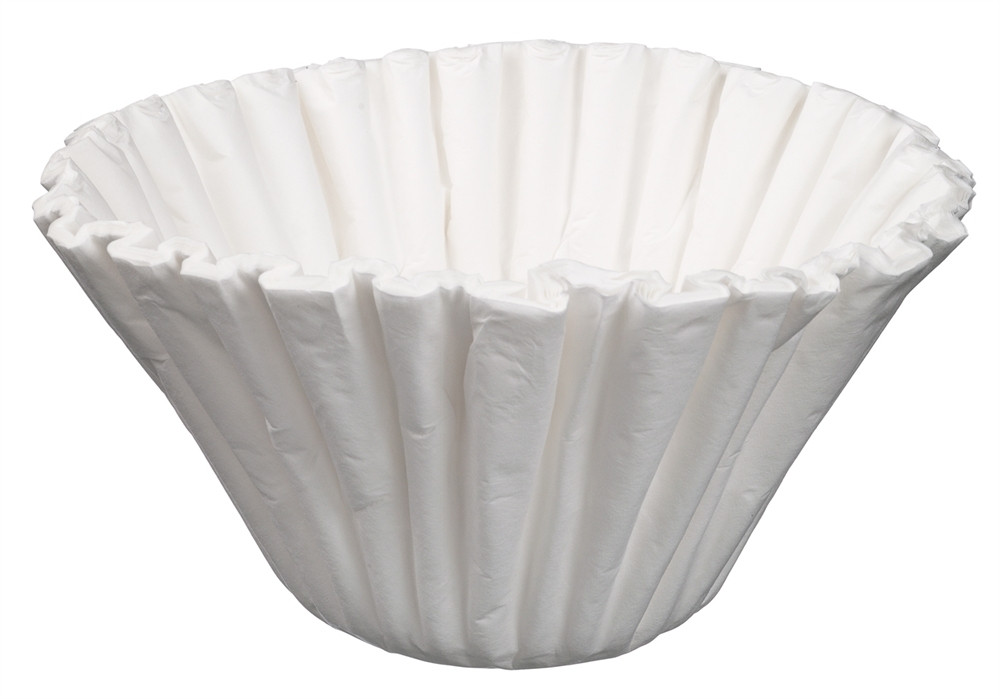 Korbfilterpapier 152/437 mm - 250 Stück